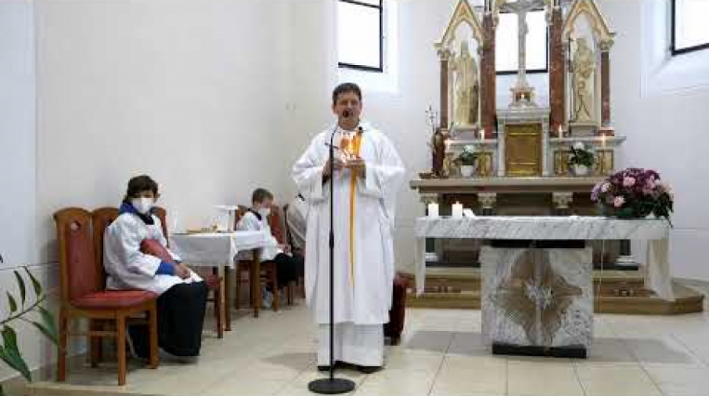 2.5.2021 - Mše svatá z kostela sv. Cyrila a Metoděje Bílovice nad Svit.